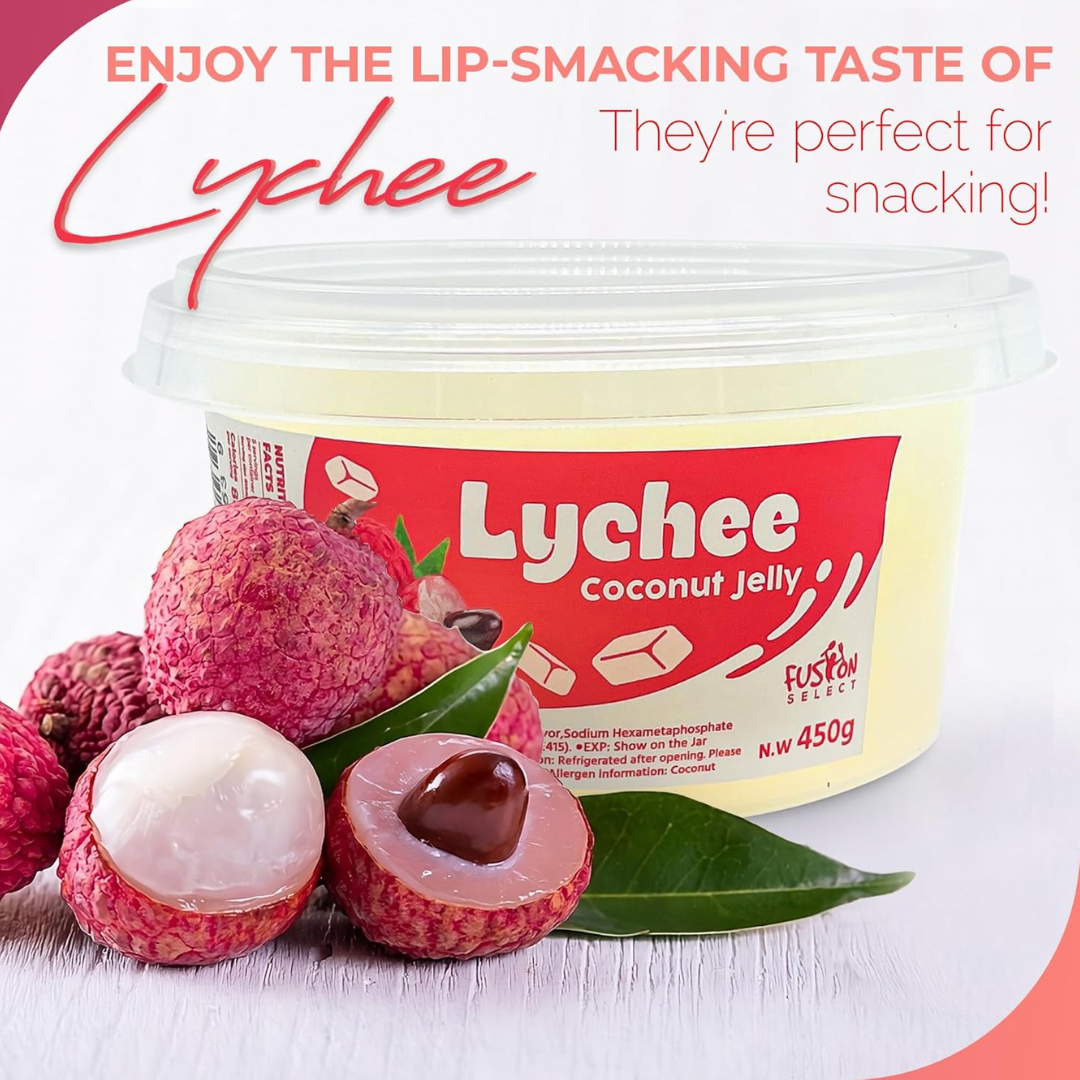 Fusion Select Lychee Coconut Jelly