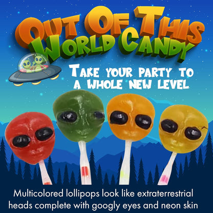 Fusion Select Alien Halloween Lollipops