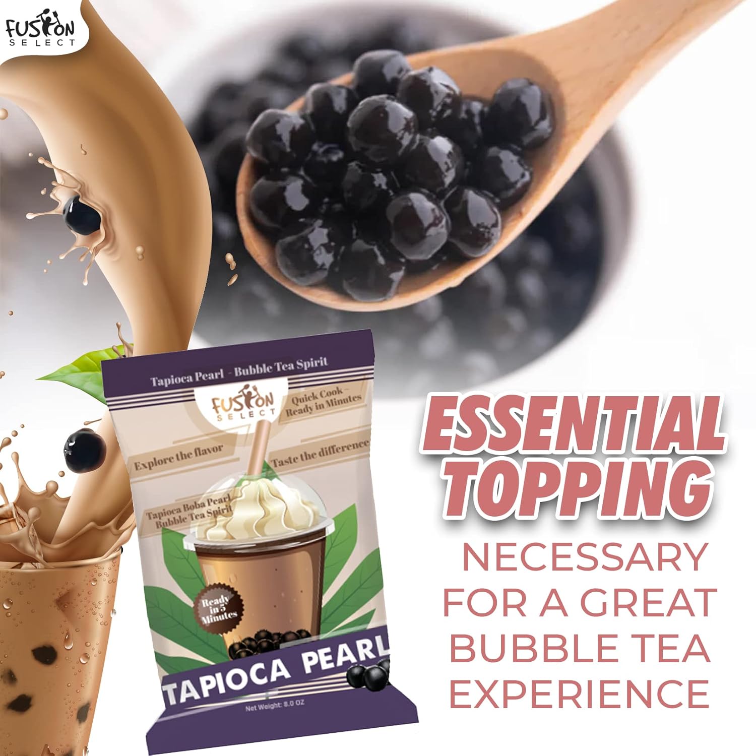 Fusion Select Tapioca Pearl - Bubble Tea Pearls