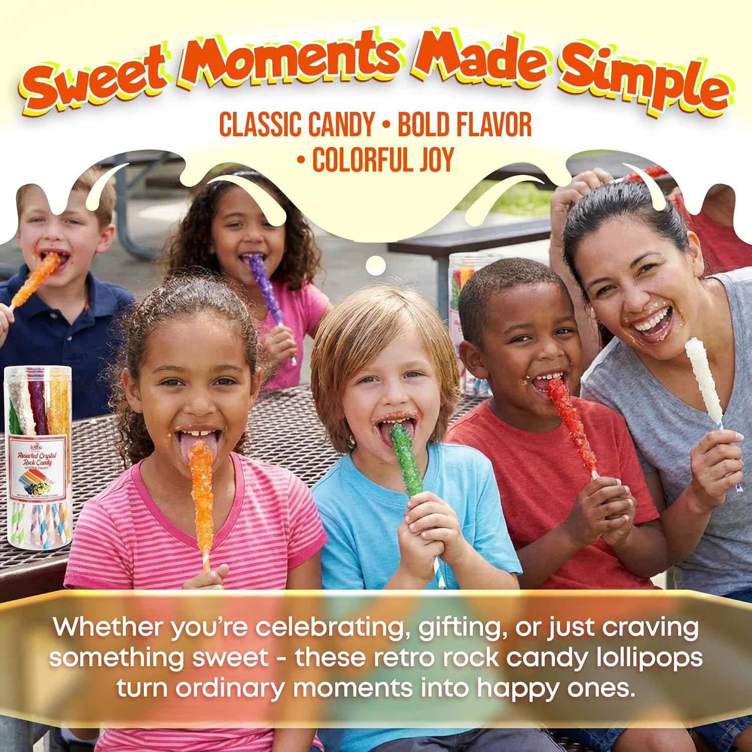 Fusion Select Crystal Rock Candy Sticks