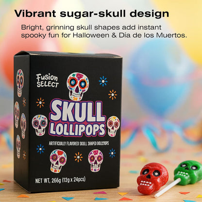 Fusion Select Sugar Skull Lollipops