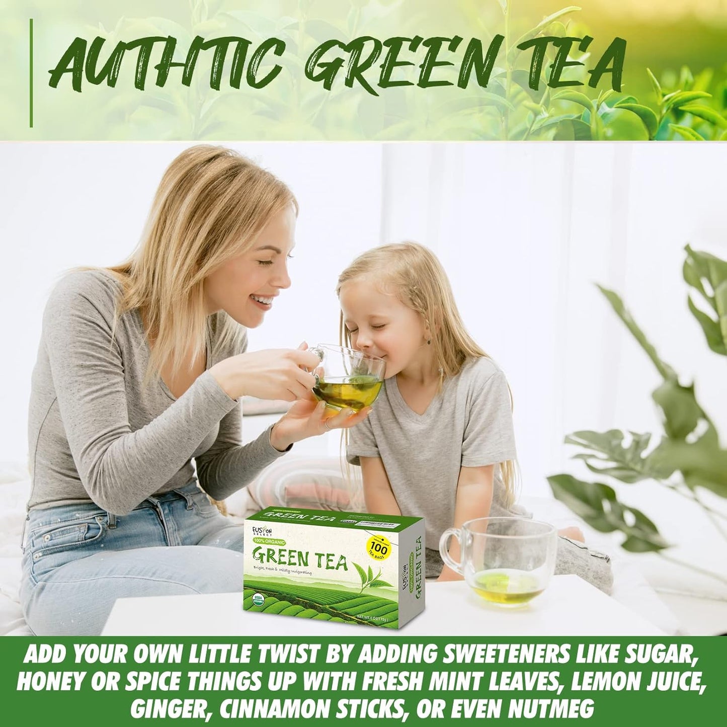 Fusion Select Organic Green Tea