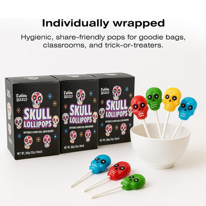Fusion Select Sugar Skull Lollipops