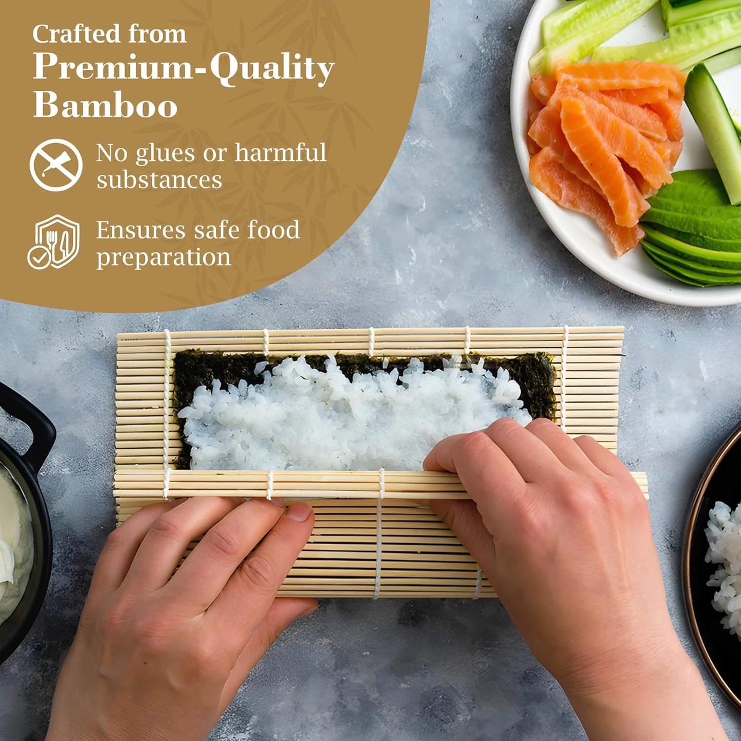 Fusion Select Bamboo Sushi Mat