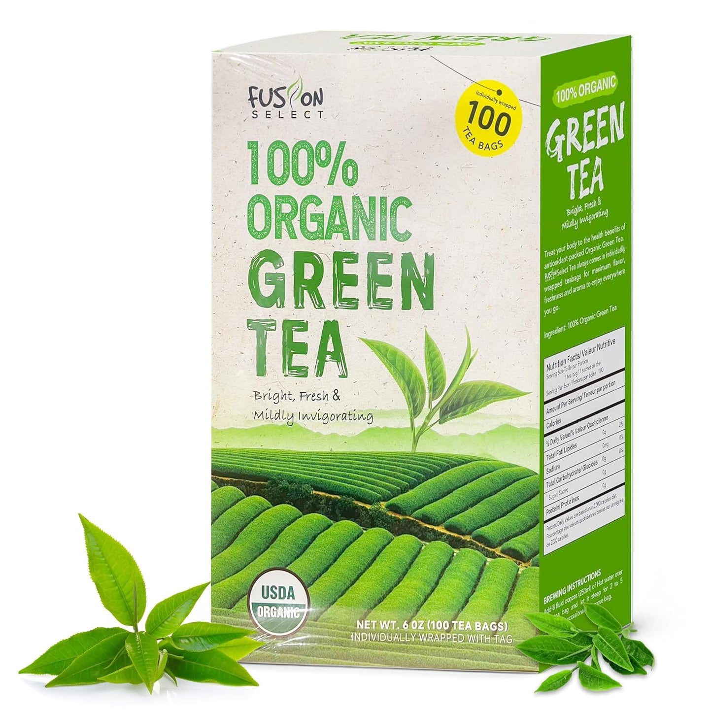 Fusion Select Organic Green Tea