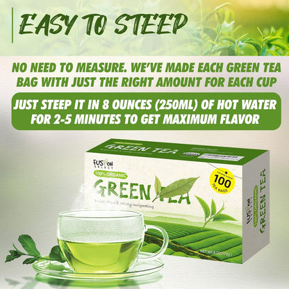 Fusion Select Organic Green Tea