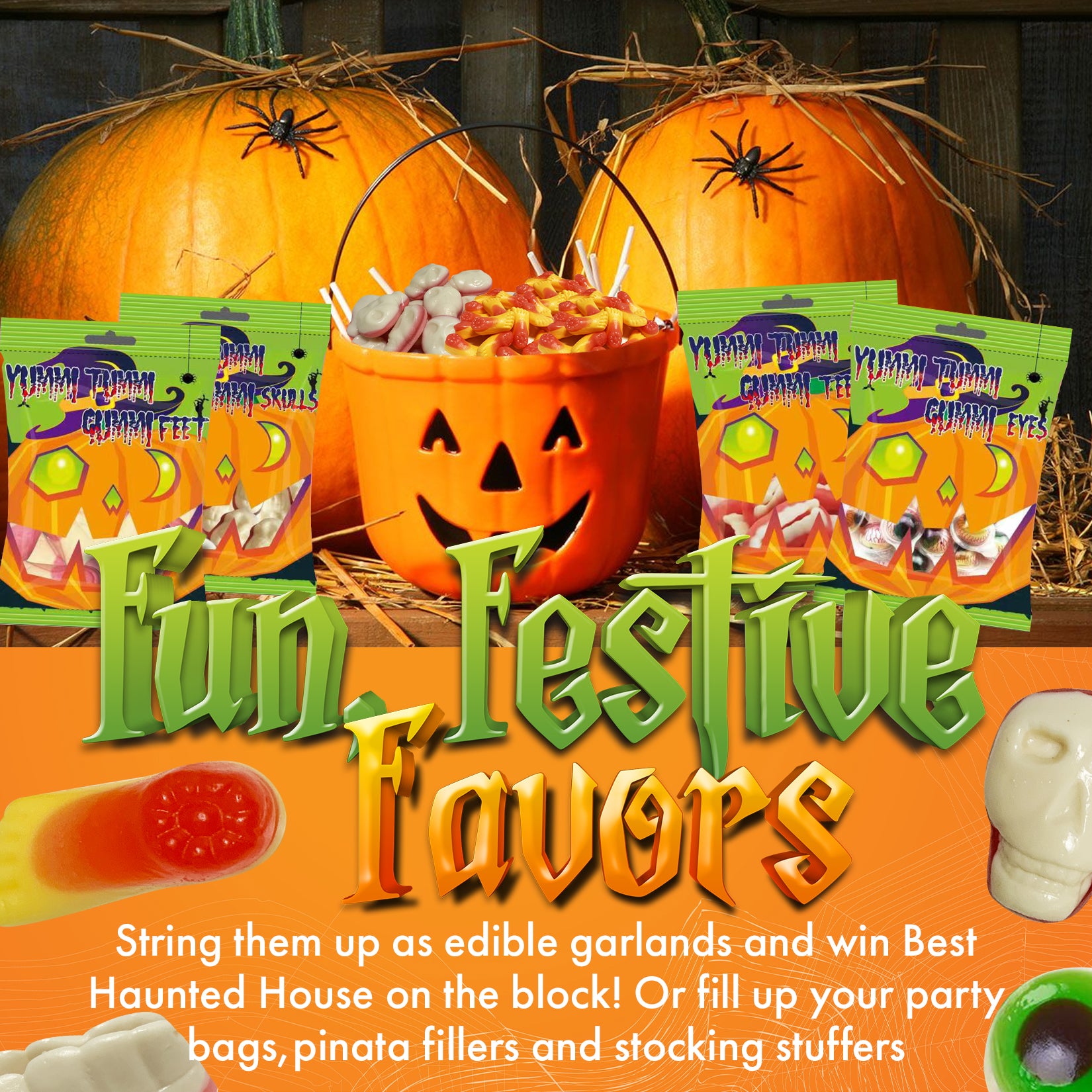 Fusion Select Halloween Eyeball Gummy Candy