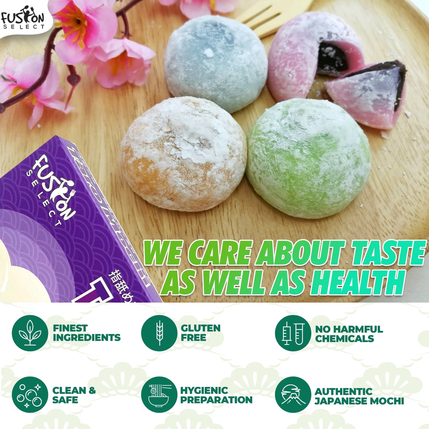 Fusion Select Japanese Mochi Variety Pack