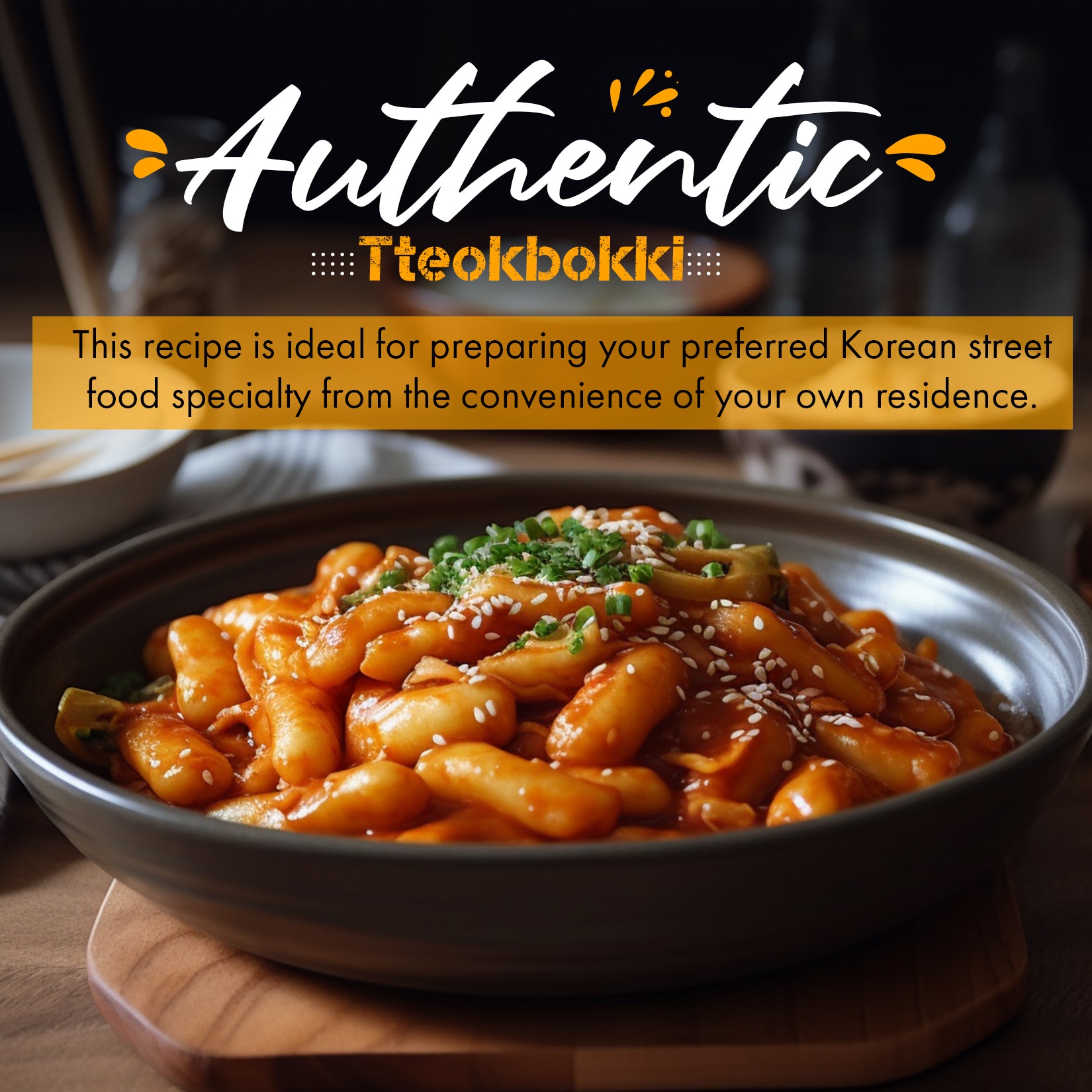 Fusion Select Korean Rice Cakes – Tteokbokki Sticks (2 Packs)