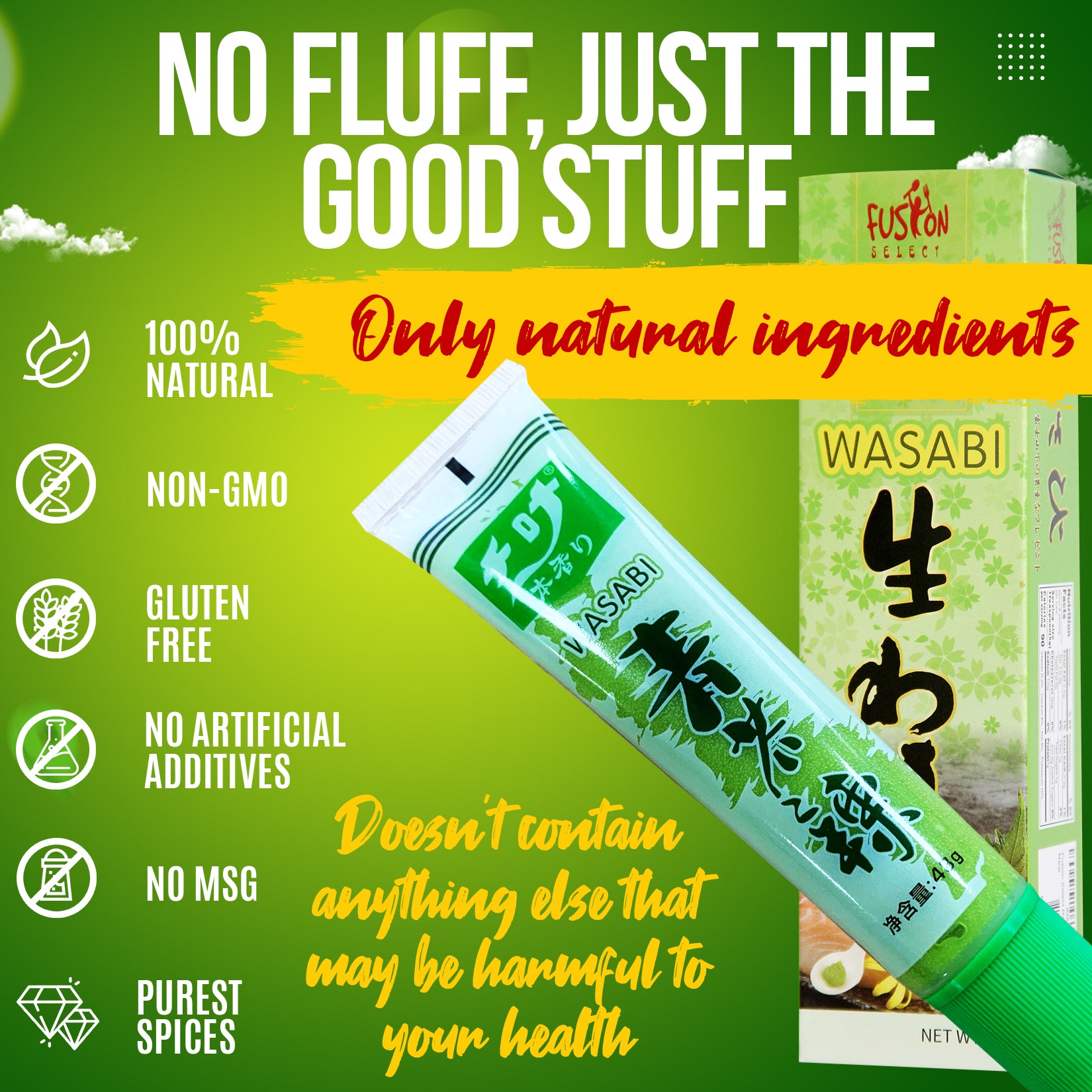 Fusion Select Real Wasabi in Tube