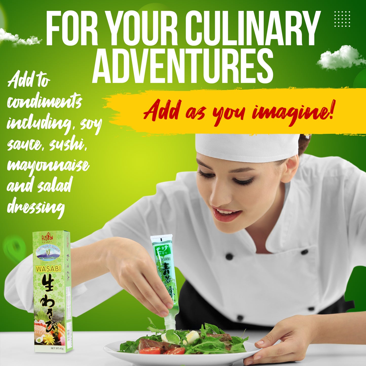 Fusion Select Real Wasabi in Tube