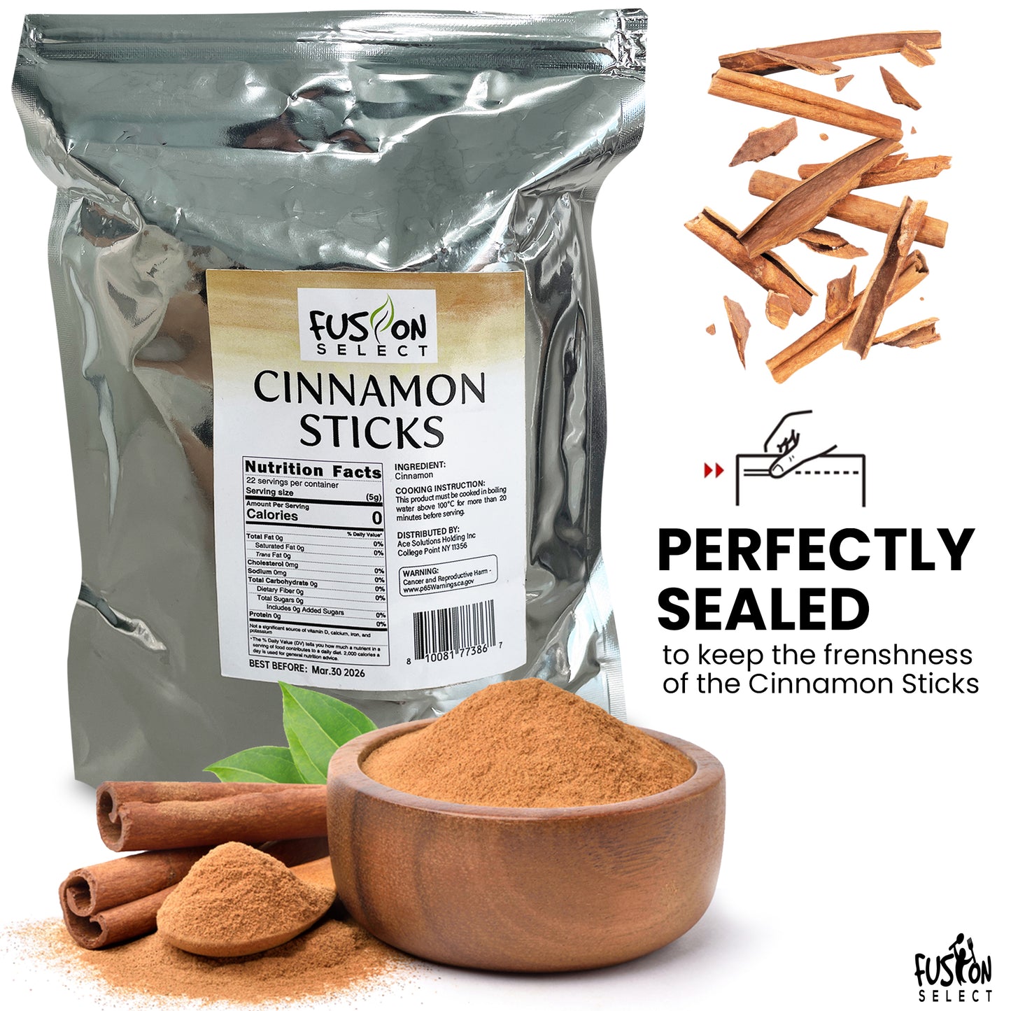Fusion Select Cinnamon Sticks