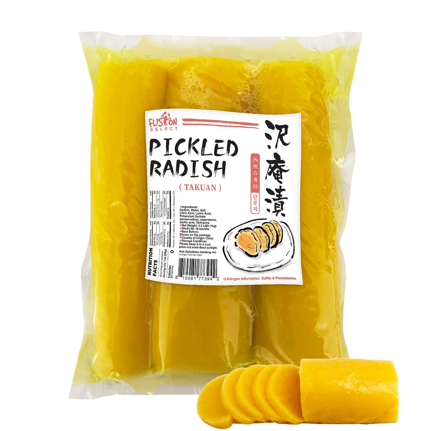 Fusion Select Pickled Radish Takuan