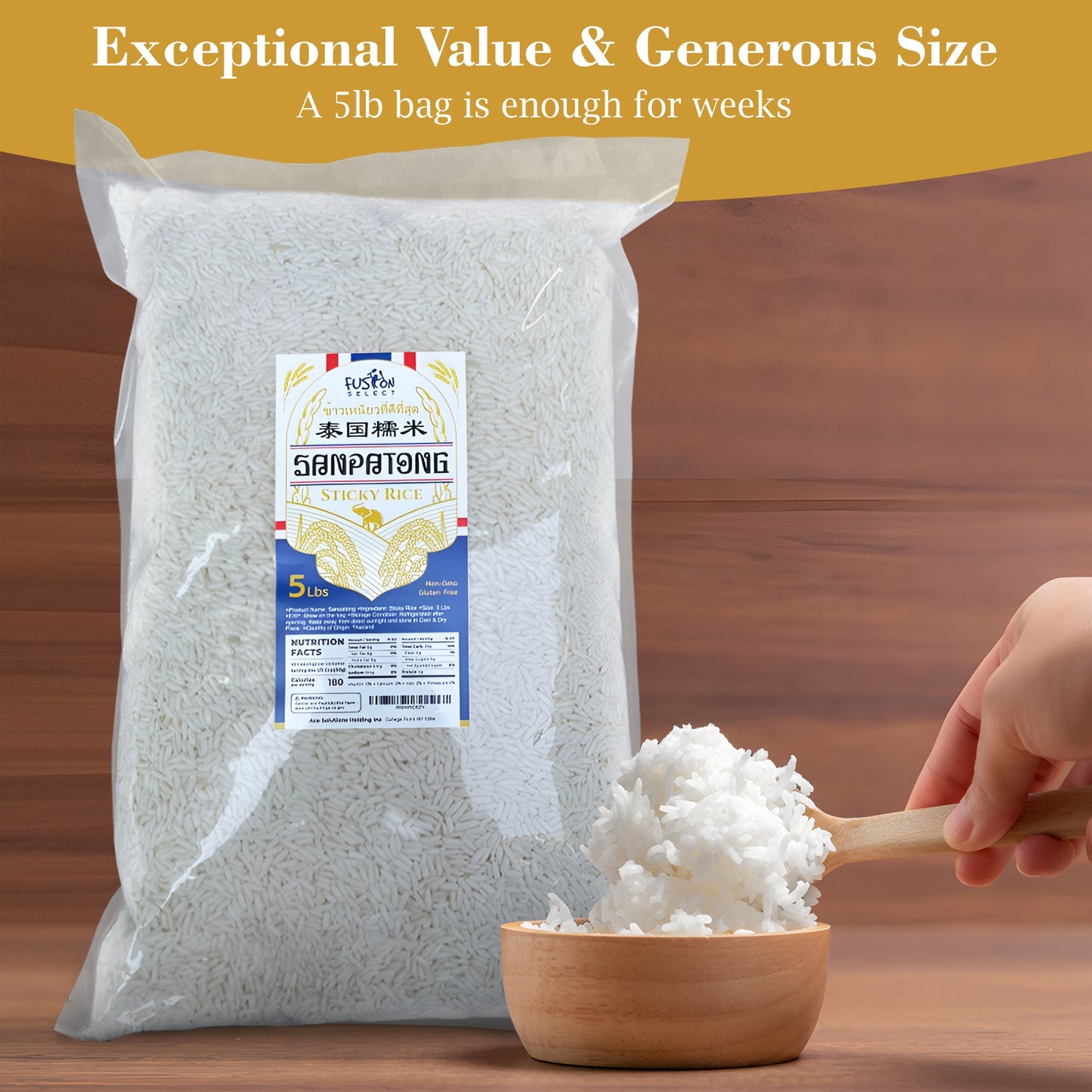 Fusion Select Sanpatong Thai Sticky Rice