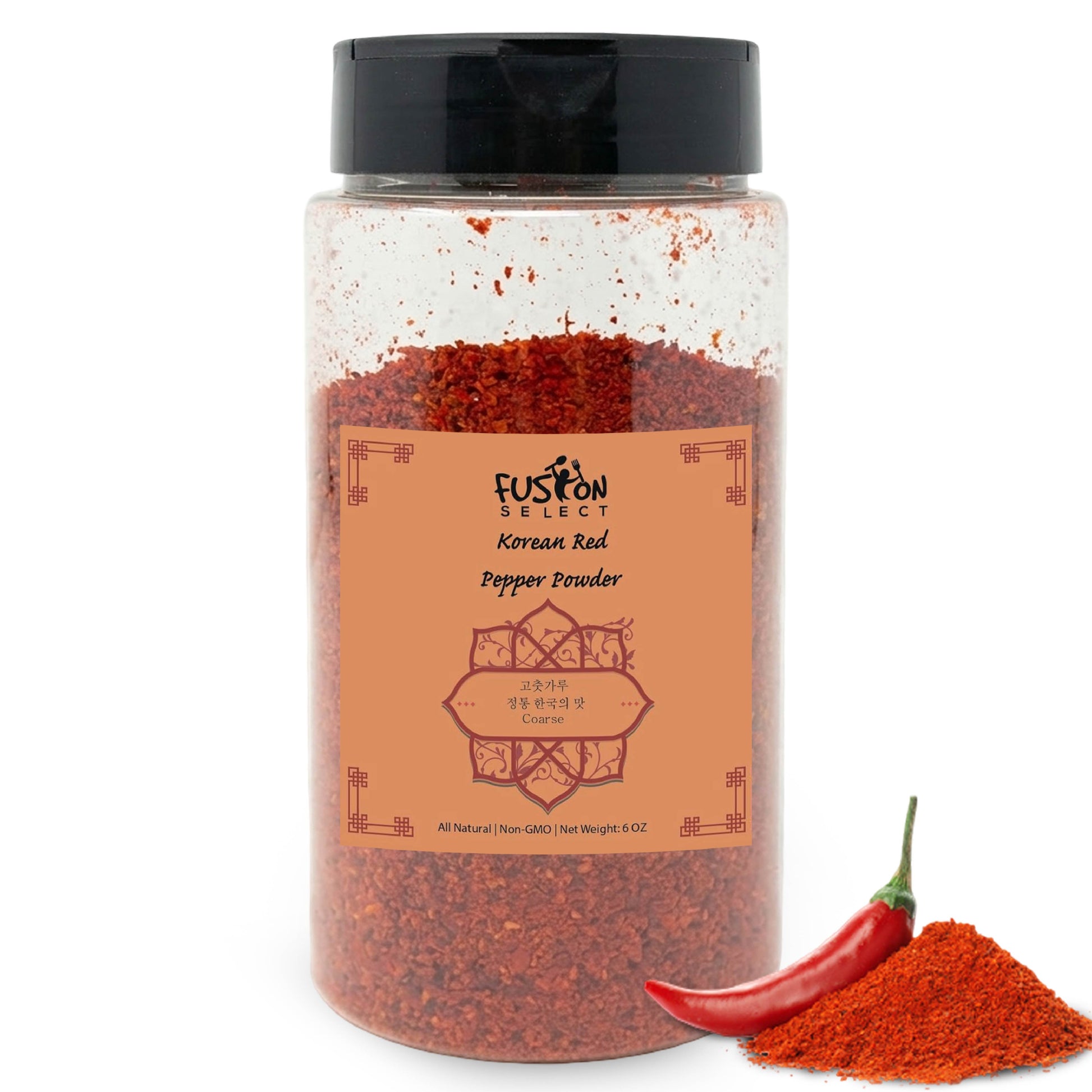 Fusion Select Premium Gochugaru – Korean Red Chili Pepper Flakes