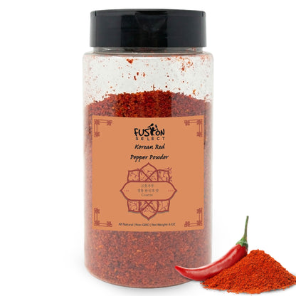 Fusion Select Premium Gochugaru – Korean Red Chili Pepper Flakes