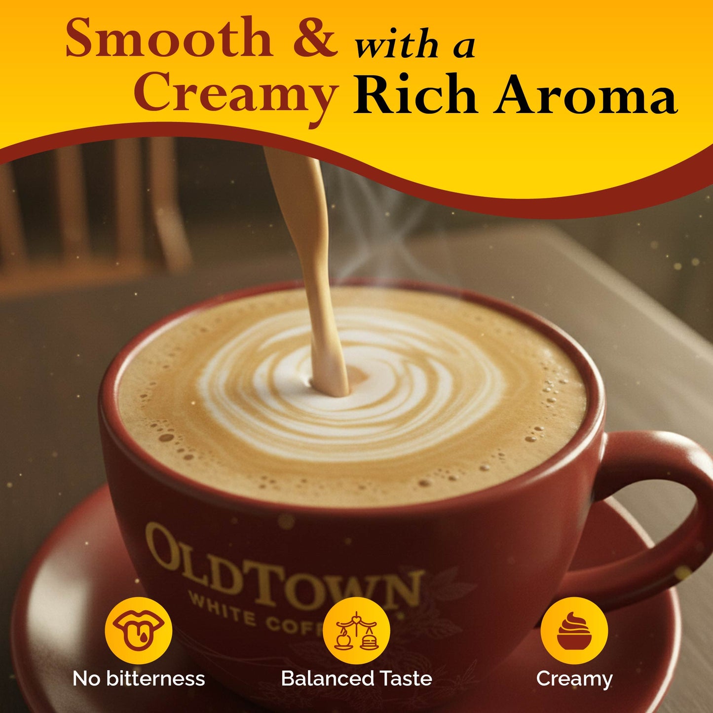 OLD TOWN 3 in 1 Classic White Coffee
